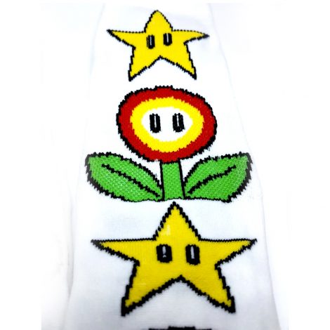 Calcetines Mario Bros Estrella Flor